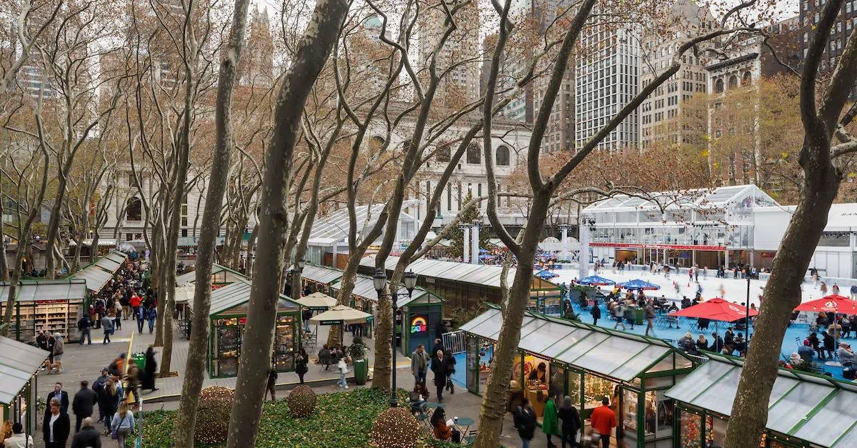 Bank of America Winter Village at Bryant Park, New York