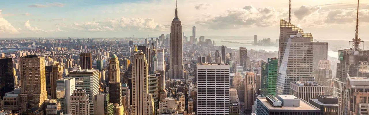 Open-Top Buses Through New York's Cast-Iron SoHo in September