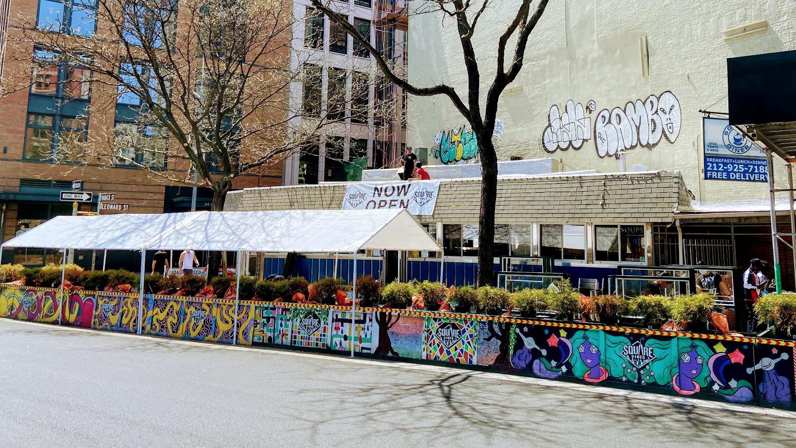 Square Diner, New York